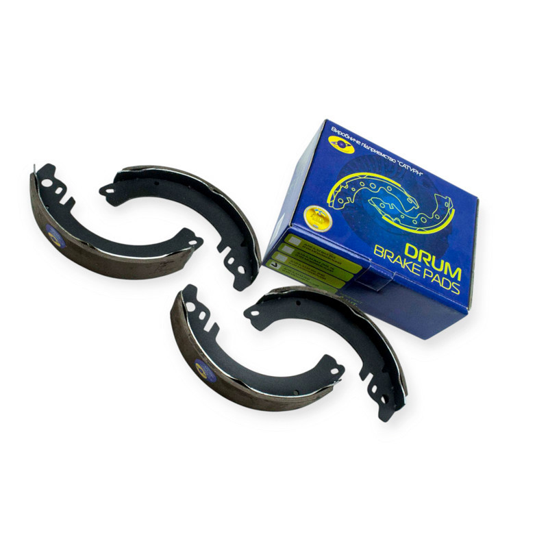 Колодки Москвич 2141 задние (к-кт 4 шт) тормозные Мукачево - изображение 1