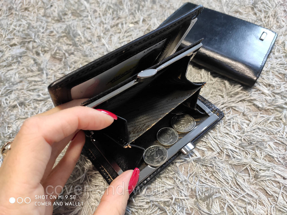 Компактний шкіряний жіночий гаманець із монетницею Albatross Київ - фото 2