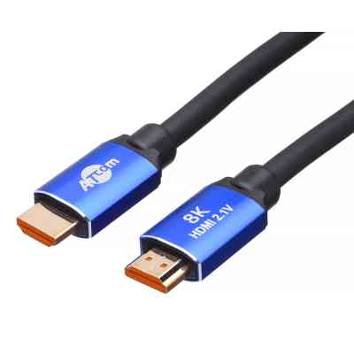 Кабель мультимедийный HDMI to HDMI 1.0m v2.1 Atcom (88801) Винница