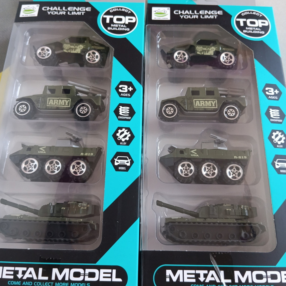 Детский набор машинок металлических от 3-х лет набор 4шт. Киев - изображение 5