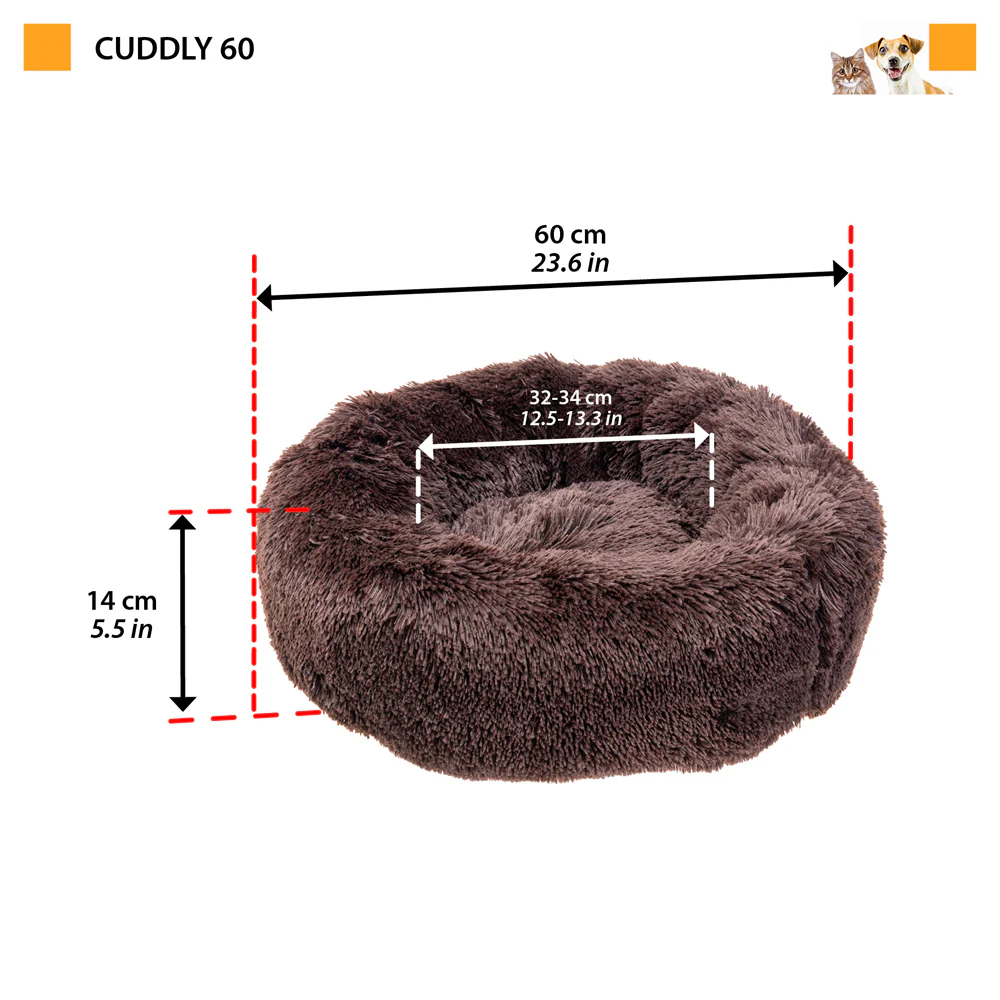 Лежак — ліжко для собак і кішок Ferplast Cuddly (Ферпласт Кавалі) Запоріжжя - фото 2