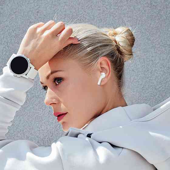 Бездротові навушники HOCO EW56 Plus з шумозаглушенням, білі Київ