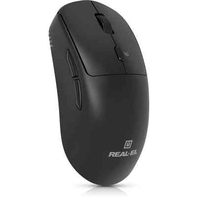 Мышка REAL-EL RM-355W Wireless Black (EL123200054) Винница