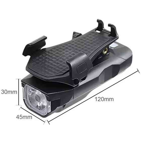 Фонарик для велосипеда BG-1951/HJ-068, Передний фонарь на велосипед, Фонарь велосипедный на батарейках IJ-34 Киев