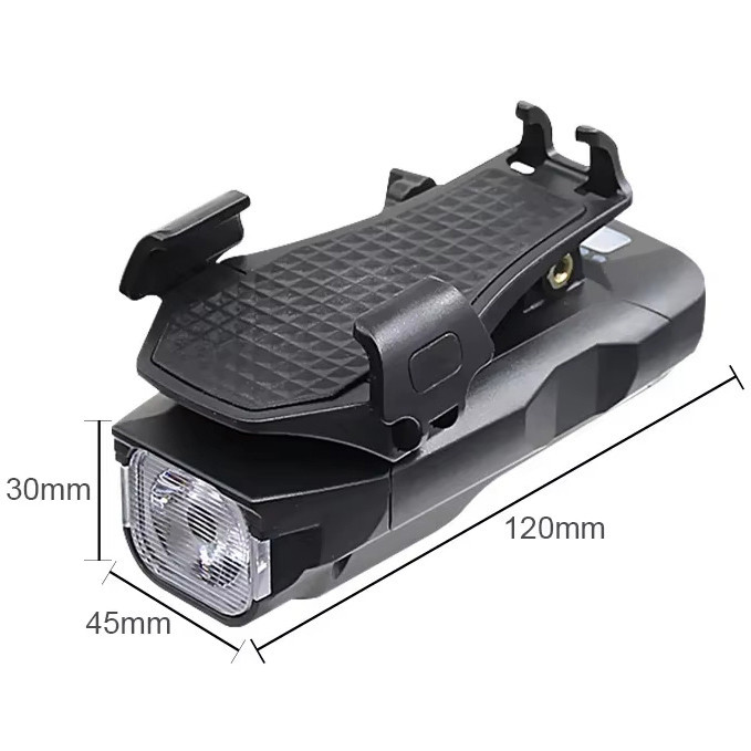 Фонарик для велосипеда BG-1951/HJ-068, Передний фонарь на велосипед, Фонарь велосипедный на батарейках IJ-34 Киев - изображение 1