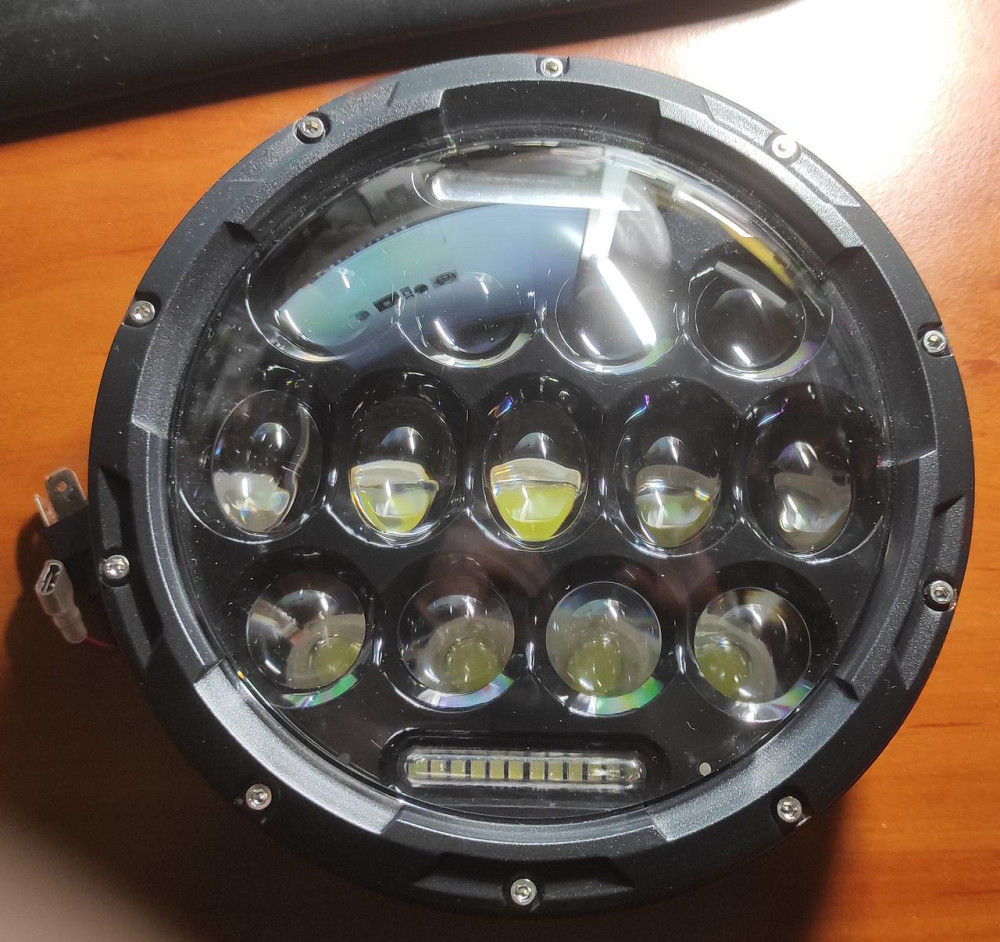 Передні лед фари Нива ВАЗ 2121, ВАЗ 2101, ГАЗ24, УАЗ. LED фари Харків - фото 4