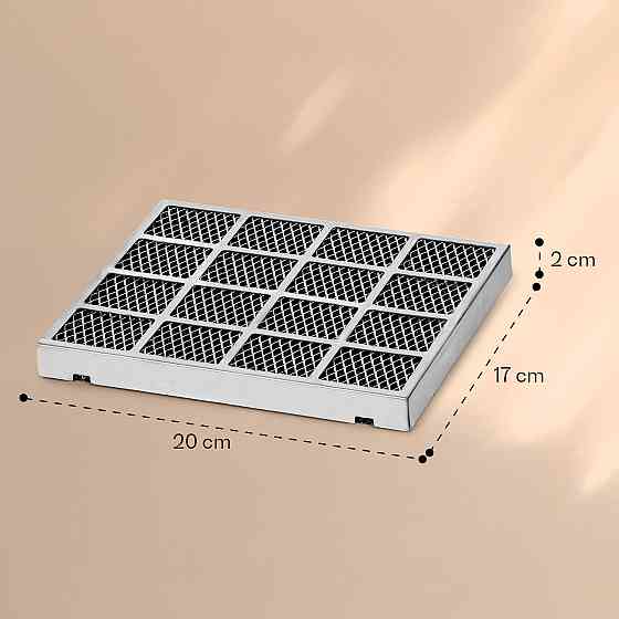 Сменный аксессуар для фильтра с активированным углем Mariana 20 x 2 x 17 см (ШхВхГ) (Германия, читать Ровно
