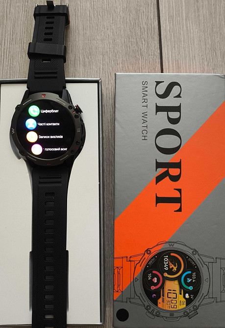Смарт-часы Senbono, Black Киев - изображение 4