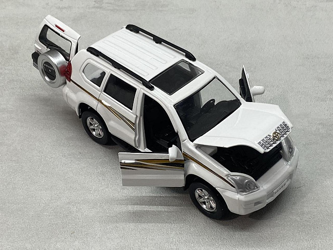 Машина Автосвіт Toyota Prado інерційна Біла (AS-2697) Чернігів - фото 5