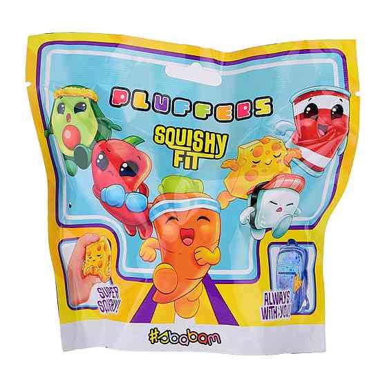 Дисплей іграшок-сквішів – Спортивні смаколики (6 шт.) Днепр