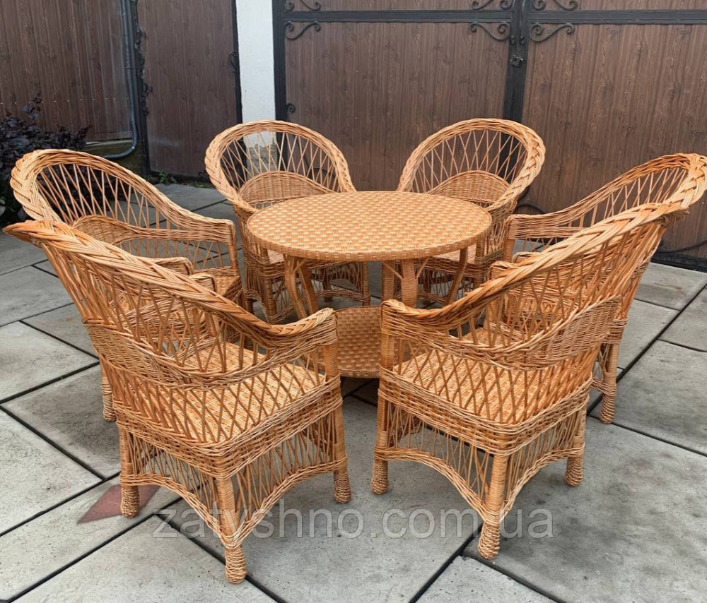 Садовая мебель, большой набор с креслами и столом Киев - изображение 8