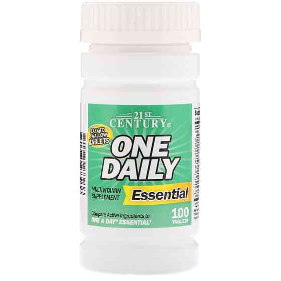 Витамино-минеральный комплекс 21st Century One Daily Multivitamin Essential 100 tabs Луцк