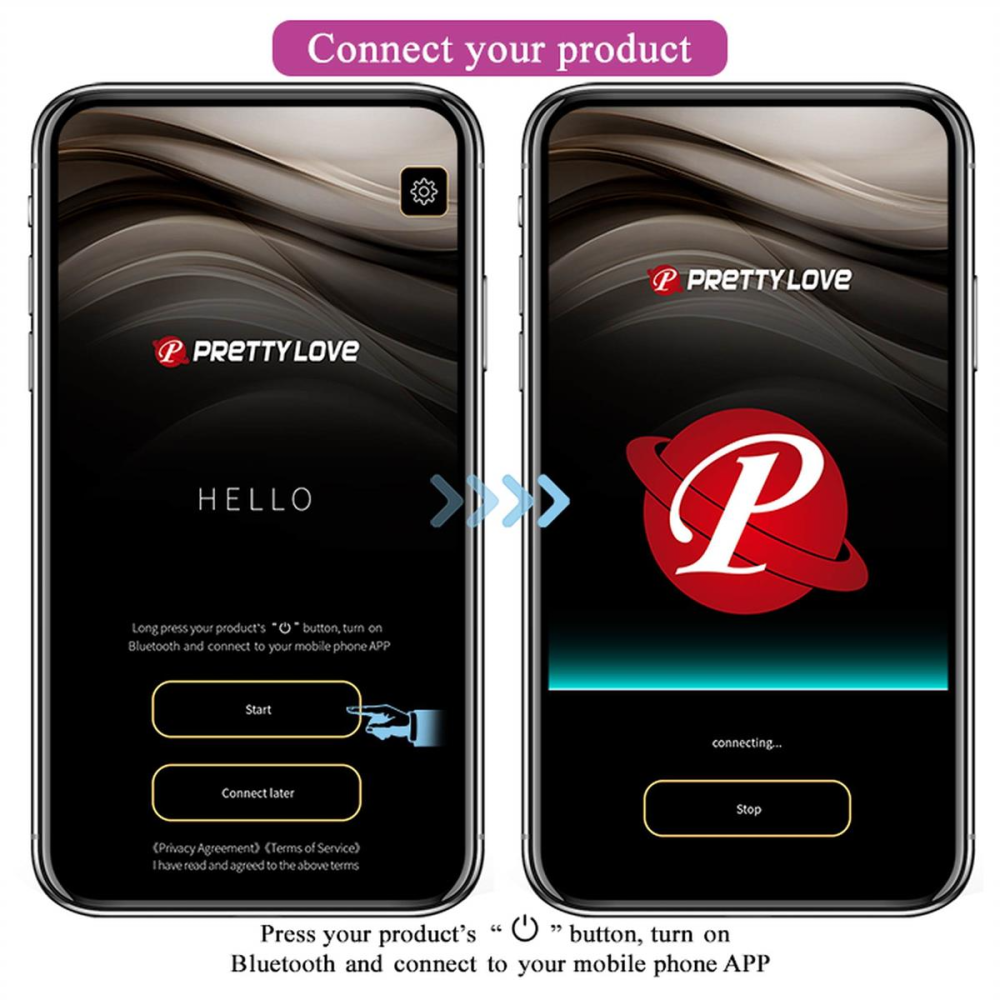 Вібратор для двох PRETTY LOVE - Jayleen Mobile APP Long-distance Control Sex Aura Київ - фото 9