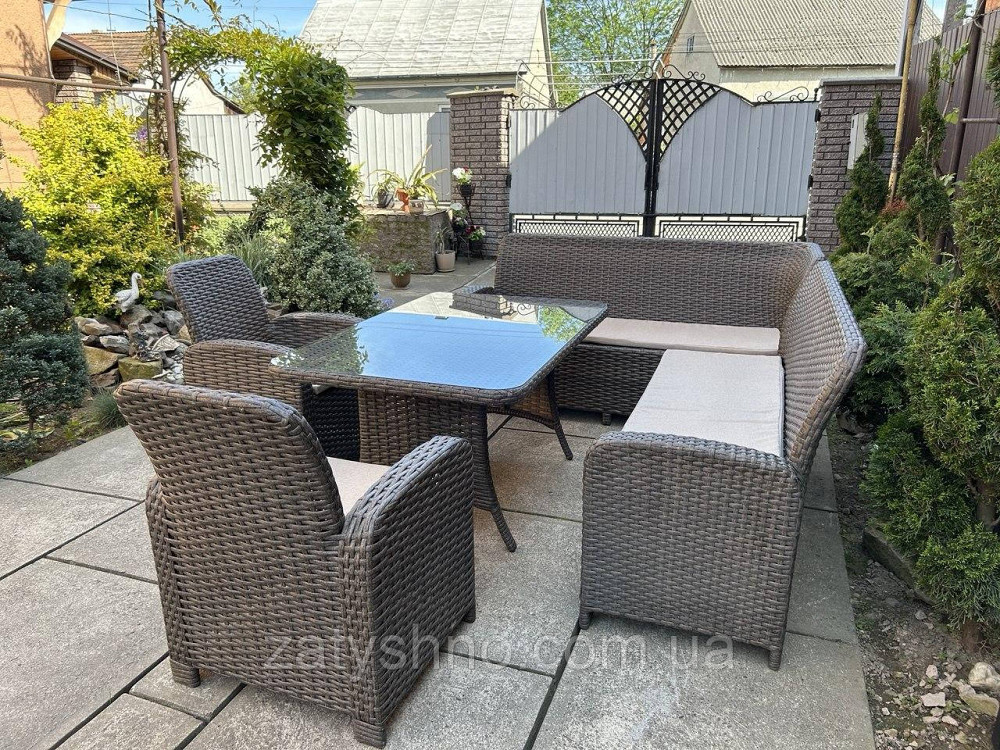 Плетені меблі вуличні Київ - фото 5
