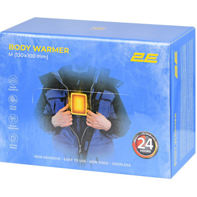 Химическая грелка 2E для тіла, розмір M (130x100мм), неклейка, до 24 годин (2E-BWNA24M) Винница - изображение 5