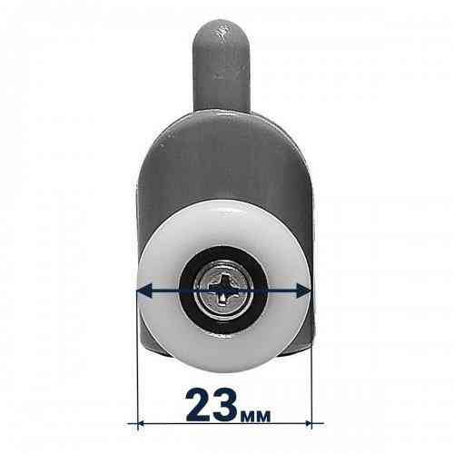 Ролик для душевой кабины одинарный нижний В-43 А д23мм Харьков