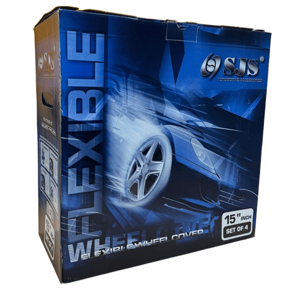 Автомобильные модельные колпаки R15 SJS Daihatsu 340 4шт, черные Винница - изображение 2