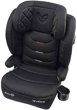 Автокрісло VELANO Forza 2 в 1 i-Size 100–150 см, ISOFIX, black Київ