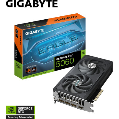 Видеокарта GIGABYTE GeForce RTX5060 8Gb EAGLE OC (GV-N5060EAGLE OC-8GD) Винница - изображение 5