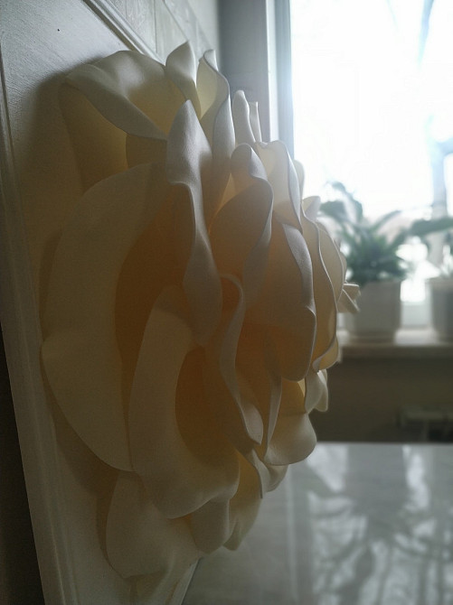 Світильник-нічник 3D картина "Біла троянда" Дніпро - фото 7