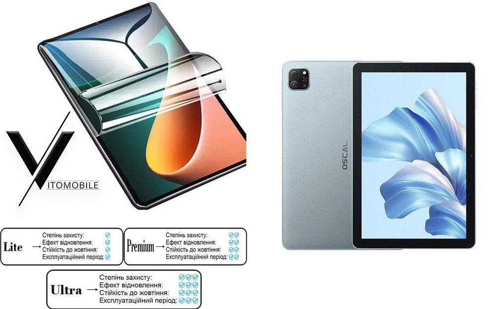 Полиуретановая пленка HyperClear Guard для Blackview Oscal Pad 60 Киев - изображение 1