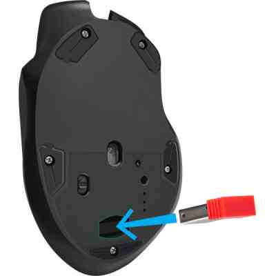 Мишка Defender Thunder GM-213 LED Wireless Black (52213) Вінниця