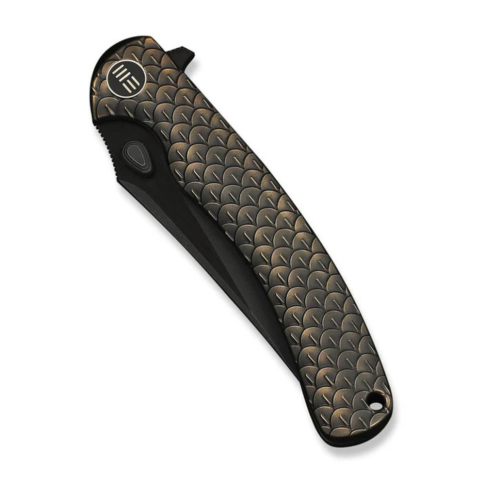 Ніж складаний туристичний Weknife Dracarys, (9.1 см) Böhler M390 / титан 6AL4V бронзовий/чорний Київ - фото 6