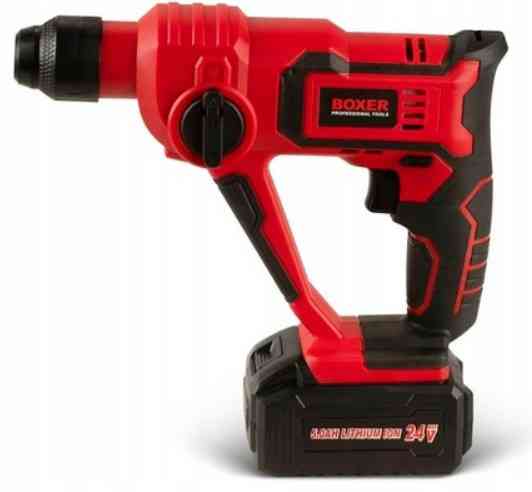 SR-150 Акумуляторний перфоратор SDS+ 2×24 В, м'яка ручка, 2 батареї, набір свердел та насадок Одеса