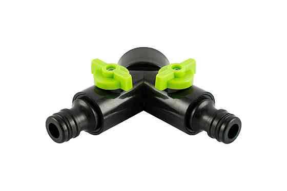 MASTERTOOL Розподiльник двоканальний MASTERTOOL Y-type з регулювальними вентилями ½" - ¾" ВР 92 Киев