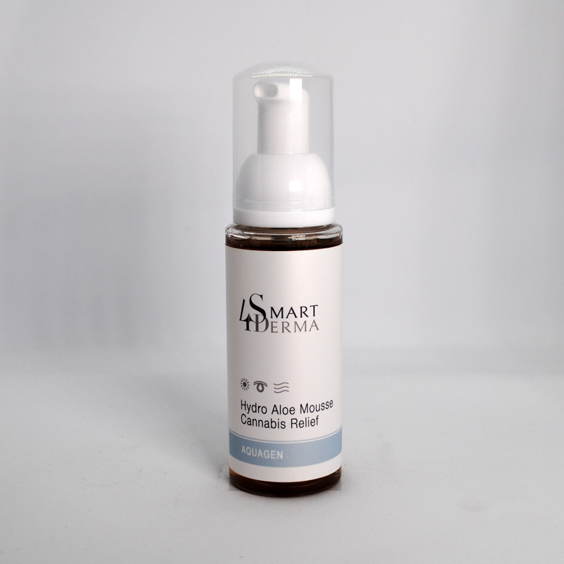 Smart4Derma Aquagen Пінка для сухої та чутливої шкіри з канабісом, 80 мл Дніпро - фото 1