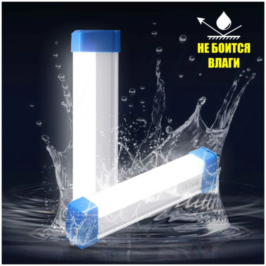 Акумуляторна діодна лампа micro USB 52см T550 Одеса - фото 9