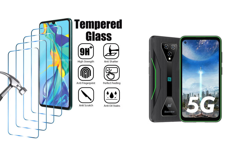 Защитное стекло ArmorGlass для Blackview BL5000 5G – устойчивое к царапинам и ударам Киев - изображение 1