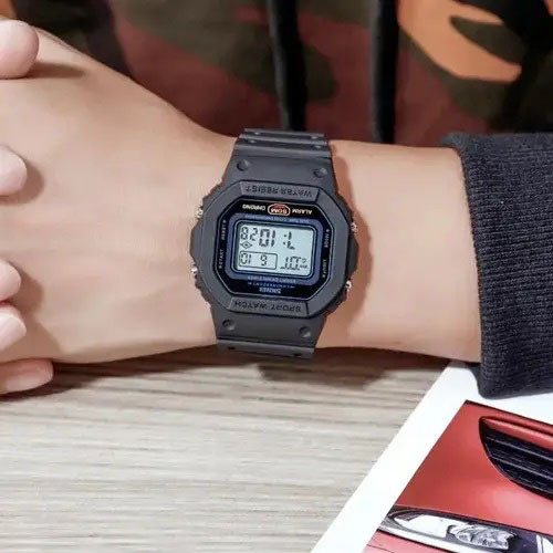 Водонепроницаемые часы с гарантией, Водонепроницаемые часы 50 м Хорошие мужские фирма YX-80 Львов - изображение 5