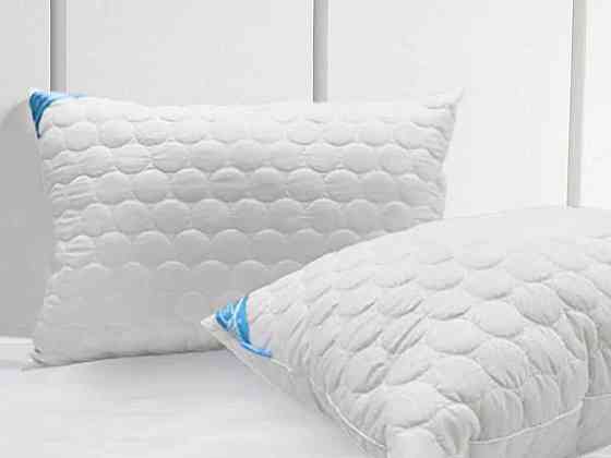 Подушка холлофайбер WHITE DREAM стьобана кульки р.50*70 ТМ LELEKA-TEXTILE Київ