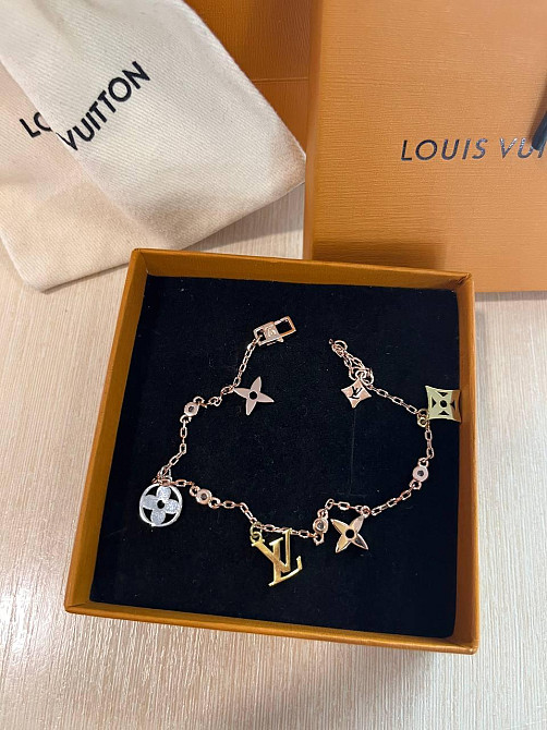 Луї Віттон браслет / Louis Vuitton браслет з кулонами Одеса - фото 1