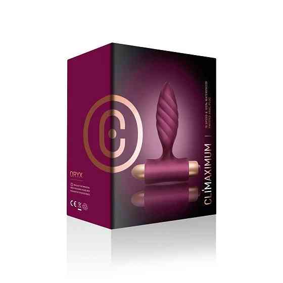 Анальна пробка Climaximum Oryx Sex Aura Київ