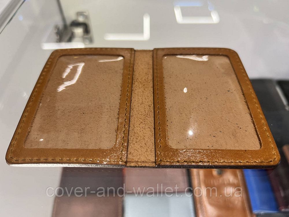 Маленька обкладинка для авто документів із файлами з натуральної шкіри PS Leather Київ - фото 9