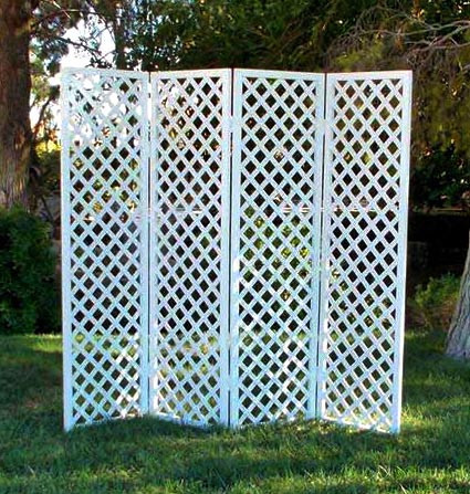 Деревянная ширма 