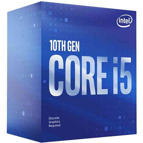 Процесор Intel Core i5 10400F 2.9 GHz (12 MB, Comet Lake, 65 W, S1200) Box (BX8070110400F) Для настільного ПК Харків