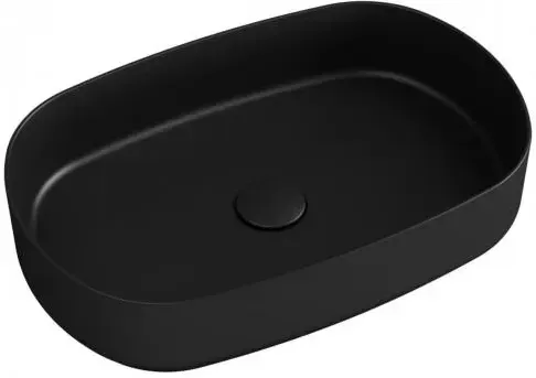 Раковина  Sapho Infinity Czarny Mat 55X36Cm (10Nf650552N) Київ