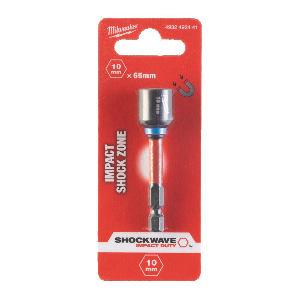 Торцева головка 1/4 дюйма, шестигранна, 10 мм Shockwave, ударостійка Milwaukee 4932492441 Одеса - фото 1