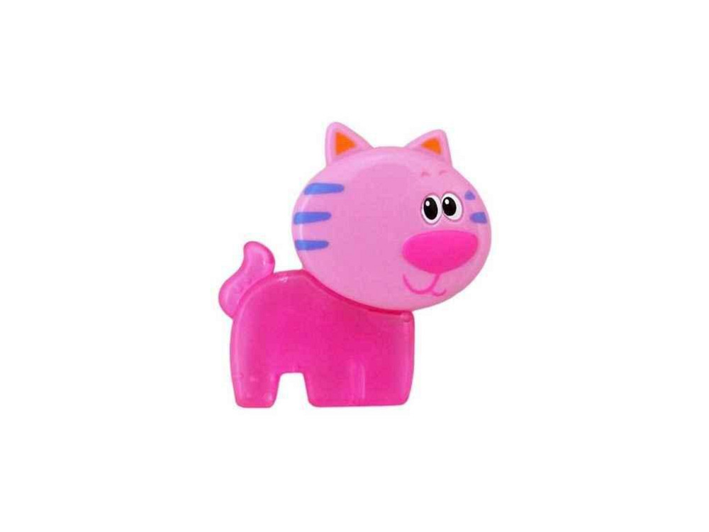 Прорезыватель розовый Охлаждающий Котик 15173 ТМ BABY MIX Киев - изображение 1