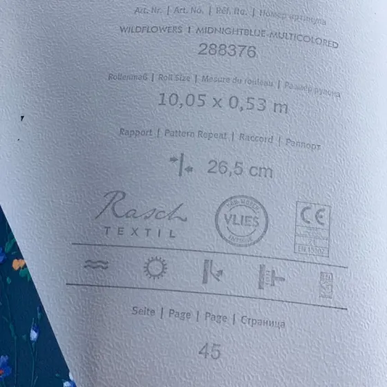 Шпалери Rasch Textil Petite Fleur 5 288376 Київ
