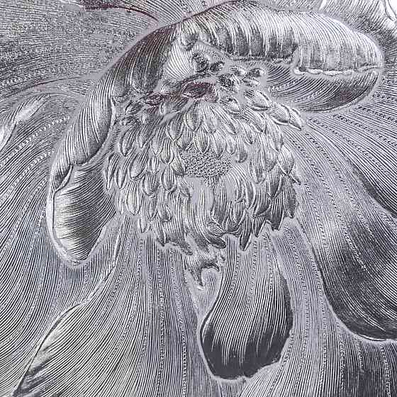 Yiwu Ажурна декоративна серветка під тарілку Sakura 38 см біле золото HP-36327-11GB Коломия