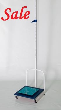 Ростомер напольный с механическими весами медицинский АТОН РМ-П-ВМ Днепр - изображение 1