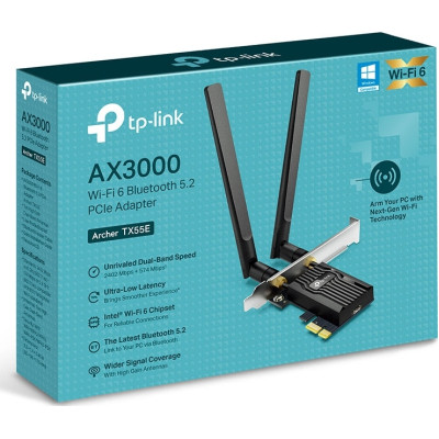 Сетевая карта Wi-Fi TP-Link ARCHER-TX55E Винница - изображение 2