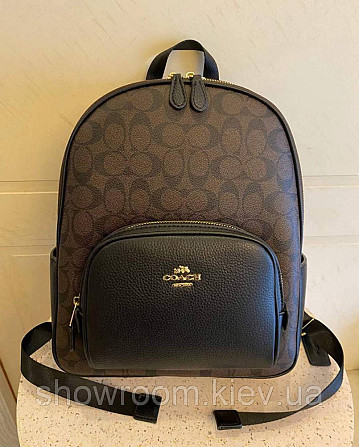 Жіночий брендовий рюкзак Coach Court (5671) Lux Київ - фото 1