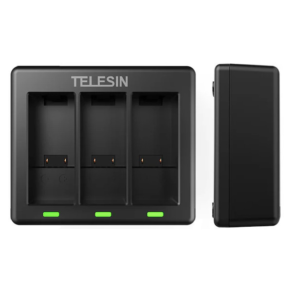 Зарядка GoPro 13 на три акумулятори Telesin S0-BCG-12-TGP Київ - фото 2