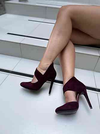 Vices Туфлі жіночі VICES бордові еко-замша 35р. 36р. 37р. висота каблука 10см (1130-42) Коломия