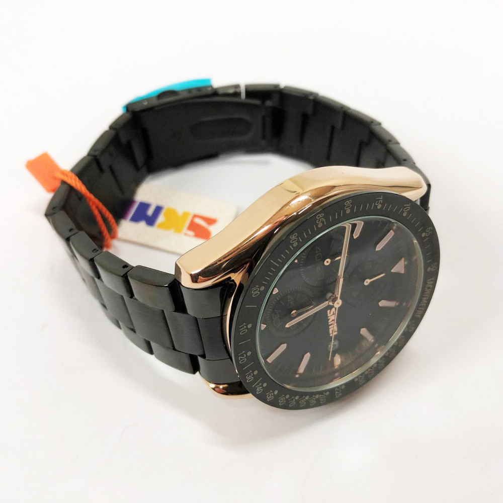 Красиві чоловічі наручні кварцові годинники SKMEI, Модні чоловічі кварцові наручні годинники VW-37 Львів - фото 1